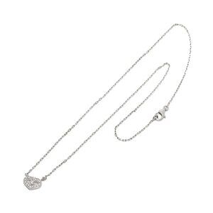 Cartier Heart Diamond Necklace 18K White Gold 750 90285782